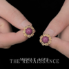 Unique Rose-Renaissance Bloom Earrings
