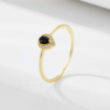 Unique Rose-Mystic Eclipse Ring