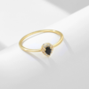 Unique Rose-Mystic Eclipse Ring
