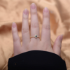 Unique Rose-Mystic Eclipse Ring