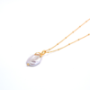 Unique Rose-Monica Baroque Pearl Necklace