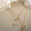 Unique Rose-Rose Arch Necklace