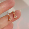 Sunset Dew Drop Earrings